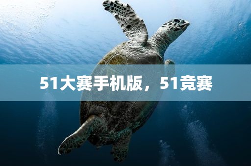 51大赛手机版，51竞赛