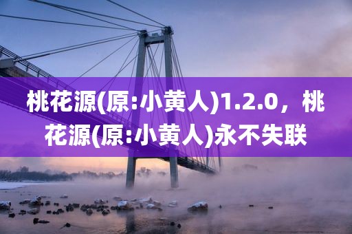 桃花源(原:小黄人)1.2.0，桃花源(原:小黄人)永不失联