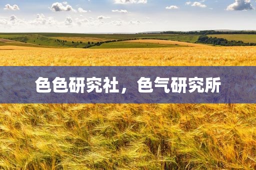 色色研究社，色气研究所