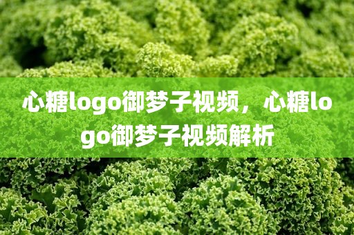 心糖logo御梦子视频，心糖logo御梦子视频解析