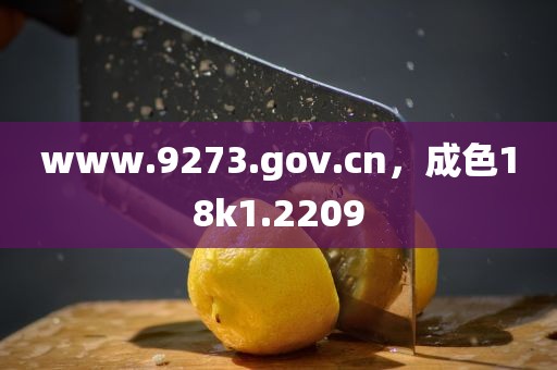www.9273.gov.cn，成色18k1.2209