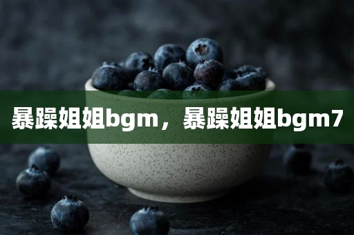 暴躁姐姐bgm，暴躁姐姐bgm7