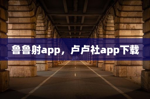 鲁鲁射app，卢卢社app下载
