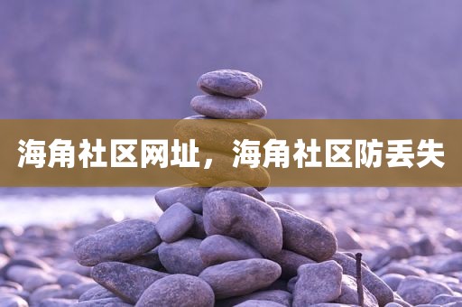 海角社区网址，海角社区防丢失