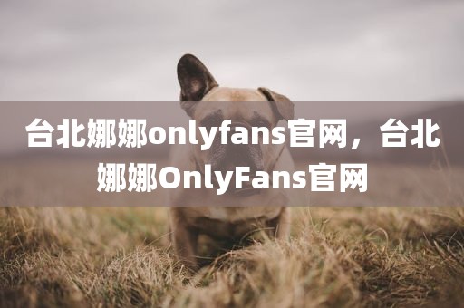 台北娜娜onlyfans官网，台北娜娜OnlyFans官网