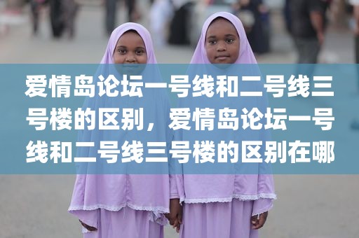 爱情岛论坛一号线和二号线三号楼的区别，爱情岛论坛一号线和二号线三号楼的区别在哪