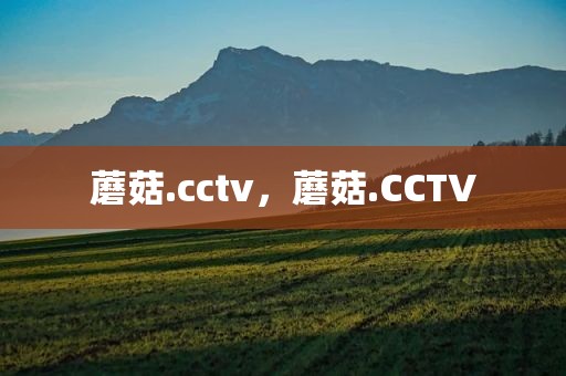 蘑菇.cctv，蘑菇.CCTV