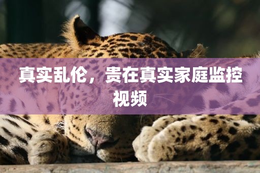 真实乱伦，贵在真实家庭监控视频