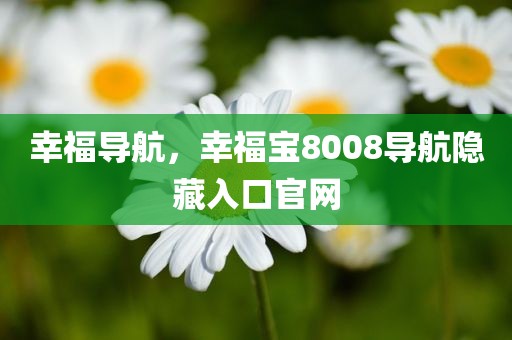 幸福导航，幸福宝8008导航隐藏入口官网