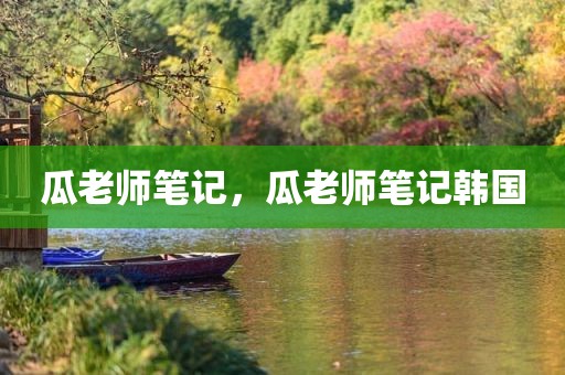 瓜老师笔记，瓜老师笔记韩国
