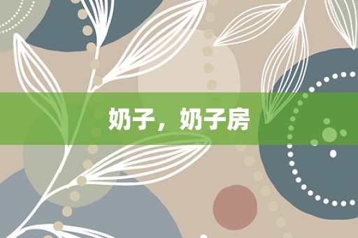 奶子，奶子房