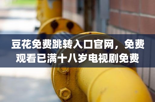 豆花免费跳转入口官网，免费观看已满十八岁电视剧免费