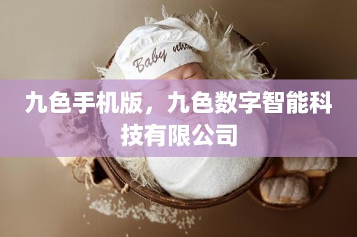 九色手机版，九色数字智能科技有限公司