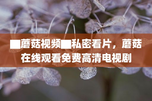 ▇蘑菇视频▇私密看片，蘑菇在线观看免费高清电视剧