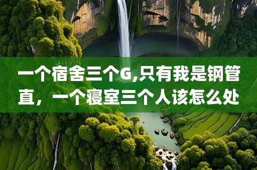 一个宿舍三个G,只有我是钢管直，一个寝室三个人该怎么处