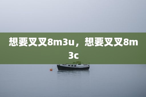 想要叉叉8m3u，想要叉叉8m3c