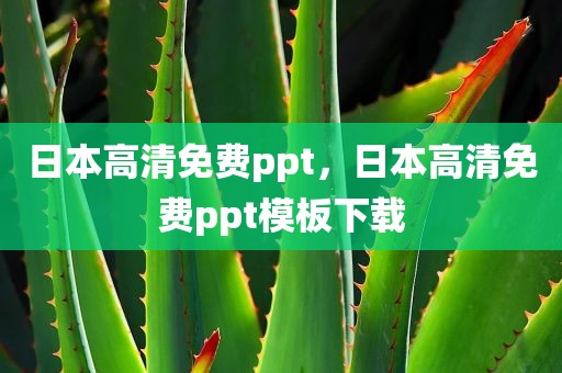 日本高清免费ppt，日本高清免费ppt模板下载