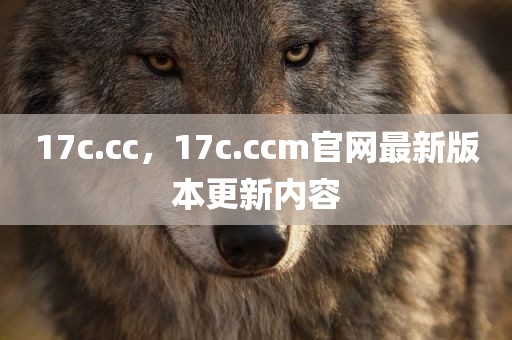 17c.cc，17c.ccm官网最新版本更新内容