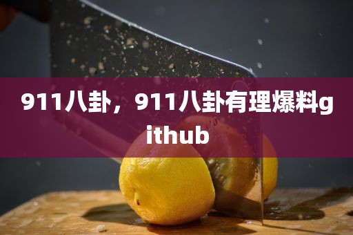 911八卦，911八卦有理爆料github