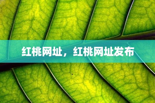 红桃网址，红桃网址发布