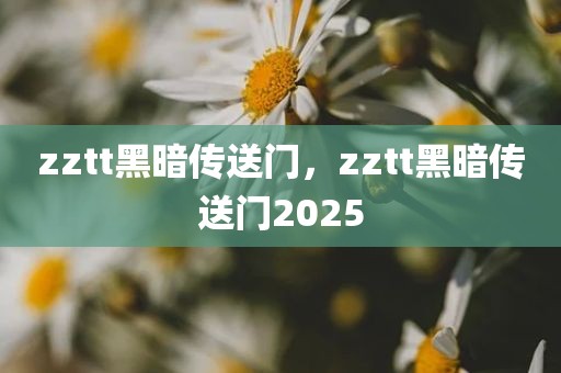 zztt黑暗传送门，zztt黑暗传送门2025