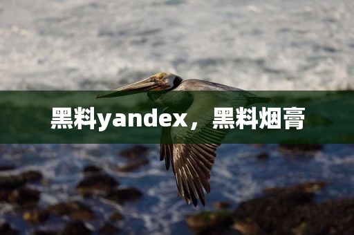 黑料yandex，黑料烟膏
