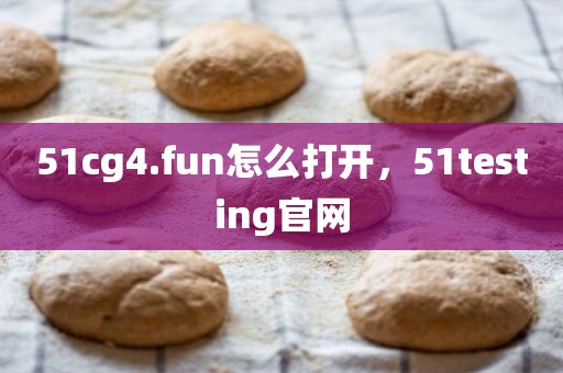 51cg4.fun怎么打开，51testing官网