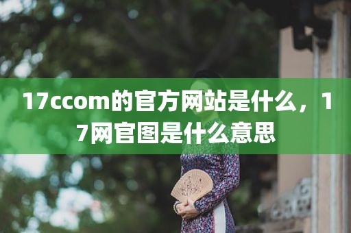 17ccom的官方网站是什么，17网官图是什么意思