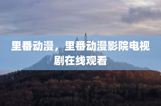 里番动漫，里番动漫影院电视剧在线观看