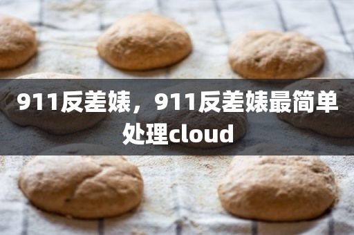 911反差婊，911反差婊最简单处理cloud