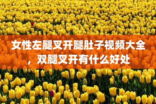 女性左腿叉开腿肚子视频大全，双腿叉开有什么好处