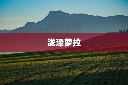 泷泽萝拉