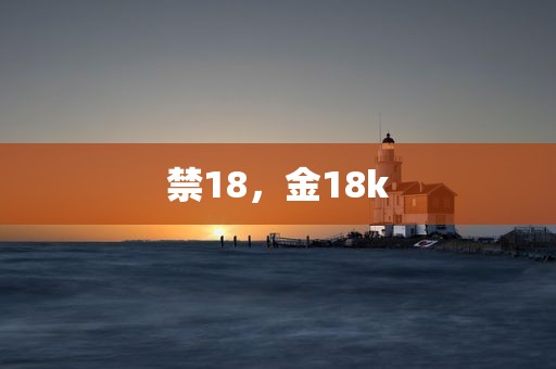 禁18，金18k