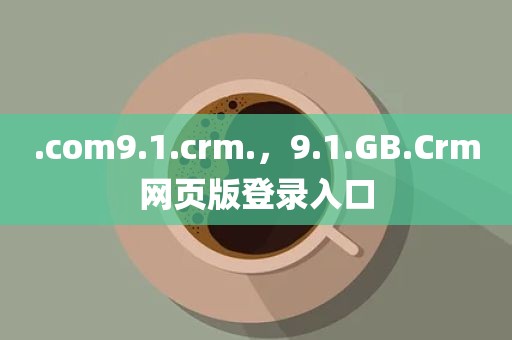 .com9.1.crm.，9.1.GB.Crm网页版登录入口