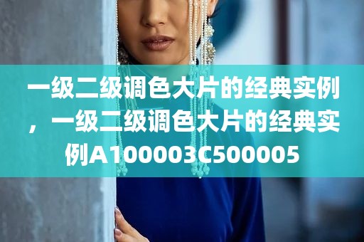 一级二级调色大片的经典实例，一级二级调色大片的经典实例A100003C500005