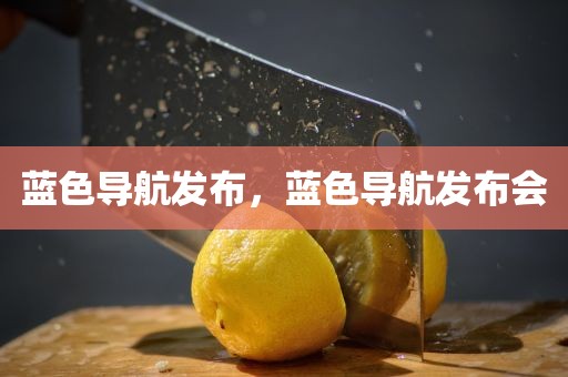 蓝色导航发布，蓝色导航发布会