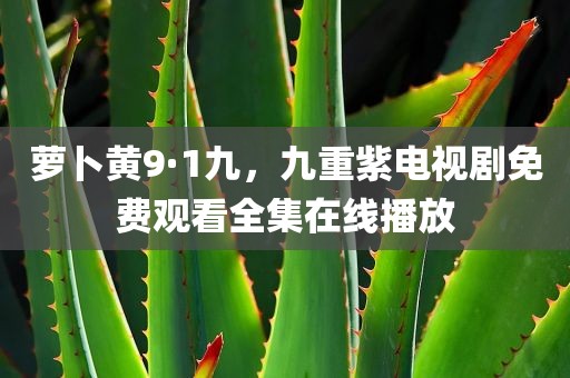 萝卜黄9·1九，九重紫电视剧免费观看全集在线播放