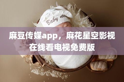 麻豆传媒app，麻花星空影视在线看电视免费版