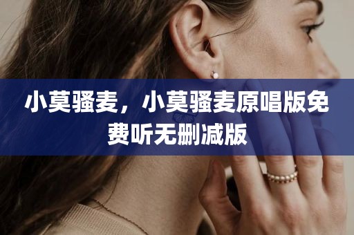 小莫骚麦，小莫骚麦原唱版免费听无删减版