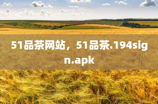 51品茶网站，51品茶.194sign.apk