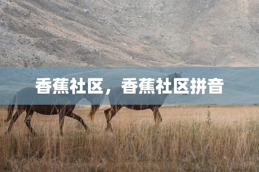 香蕉社区，香蕉社区拼音