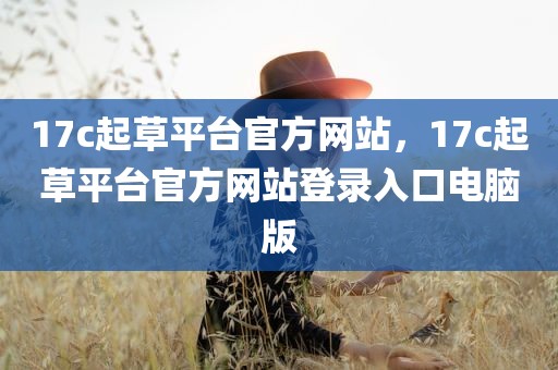 17c起草平台官方网站，17c起草平台官方网站登录入口电脑版