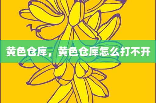 黄色仓库，黄色仓库怎么打不开