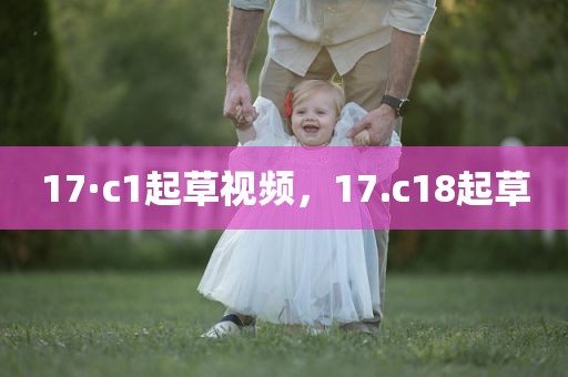 17·c1起草视频，17.c18起草