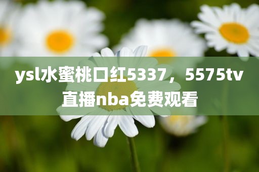 ysl水蜜桃口红5337，5575tv直播nba免费观看
