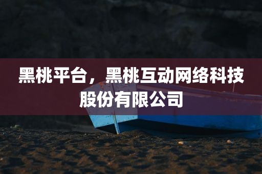 黑桃平台，黑桃互动网络科技股份有限公司