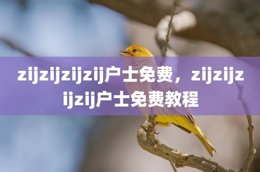 zijzijzijzij户士免费，zijzijzijzij户士免费教程