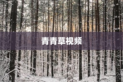 青青草视频