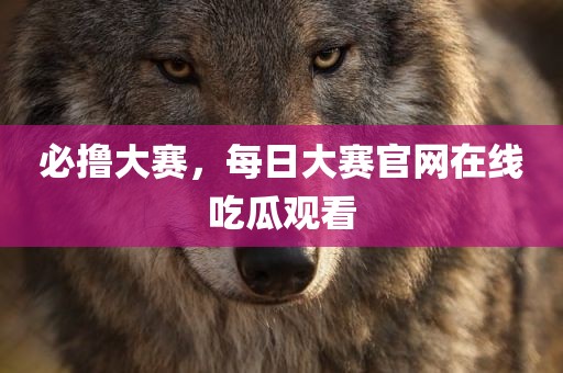 必撸大赛，每日大赛官网在线吃瓜观看