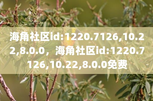 海角社区id:1220.7126,10.22,8.0.0，海角社区id:1220.7126,10.22,8.0.0免费